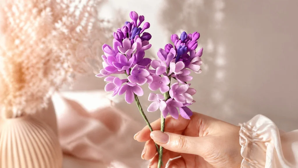 完成したライラック